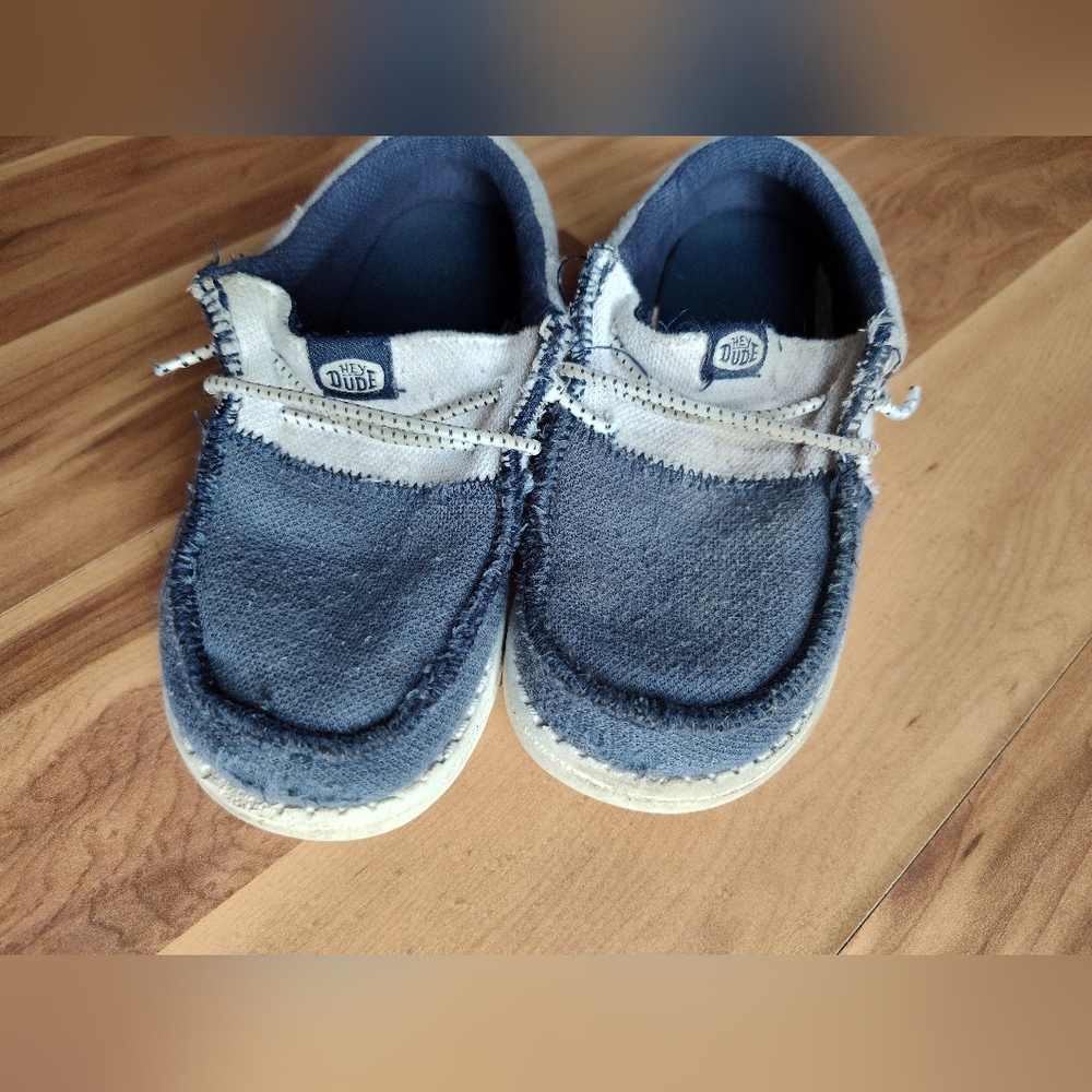 Hey Dude Kids Blue Casual Shoes